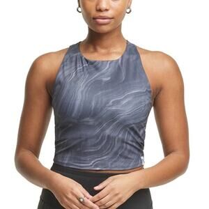 NEW Champion Women's Eco Sculpt Crop Top Gray WL952P586390 Size XLarge